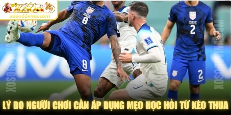 Lý do người chơi cần áp dụng mẹo học hỏi từ các kèo thua